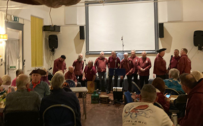 A great time at our shanty night.