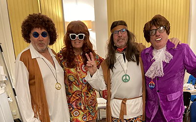 What a fantastic time was had by all the groovy guys and crazy chicks who came along.