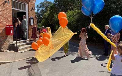 Another Recent Wedding Held At The Village Hall