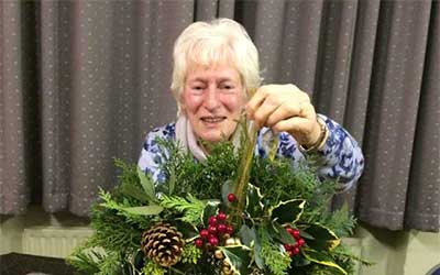 Wreath Making.