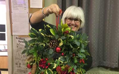 Wreath Making.