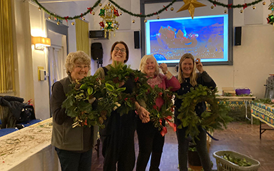 Wreath Making 2023 Christmas 23